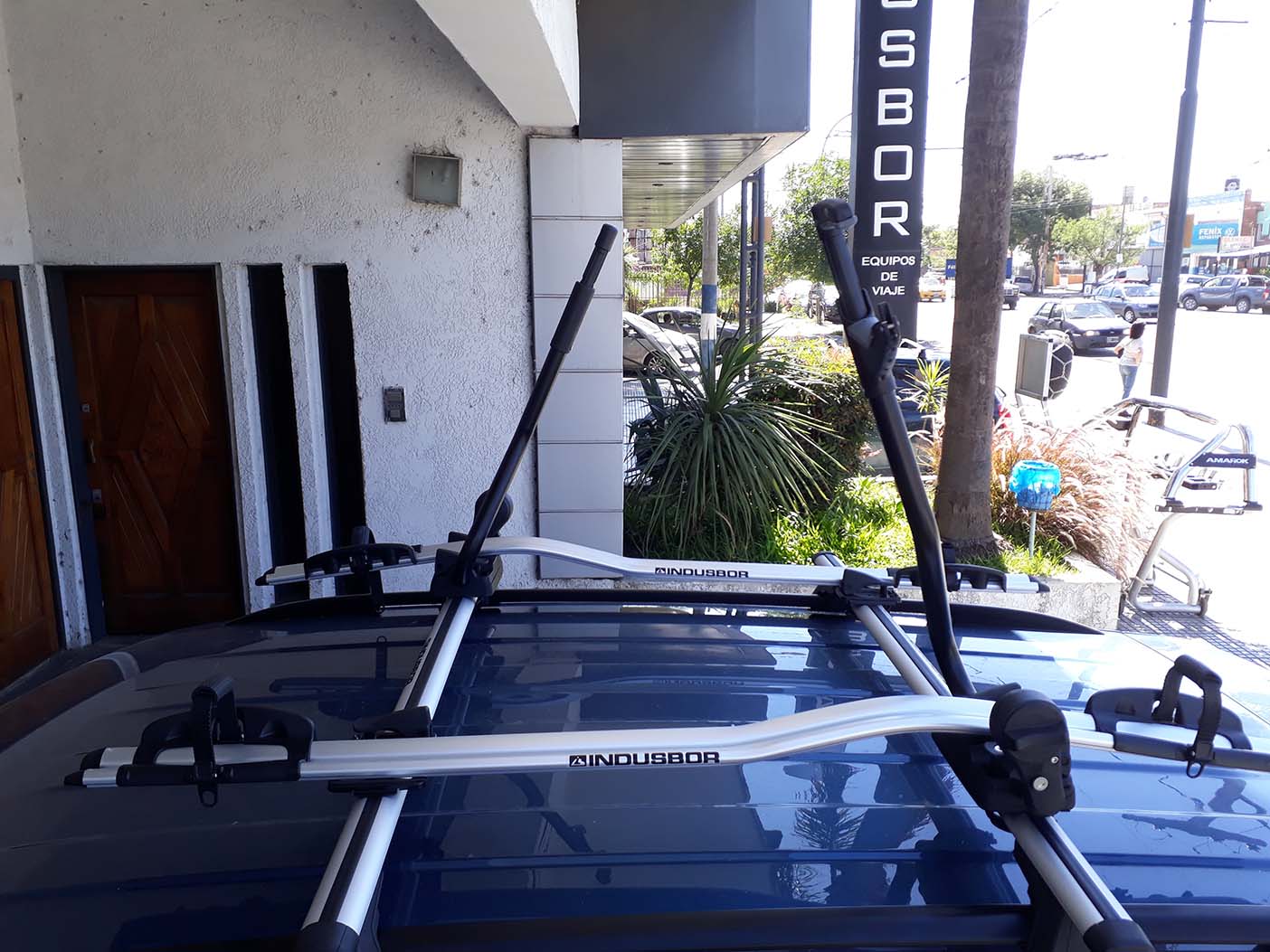 Portabicicleta aluminio INDUSBOR